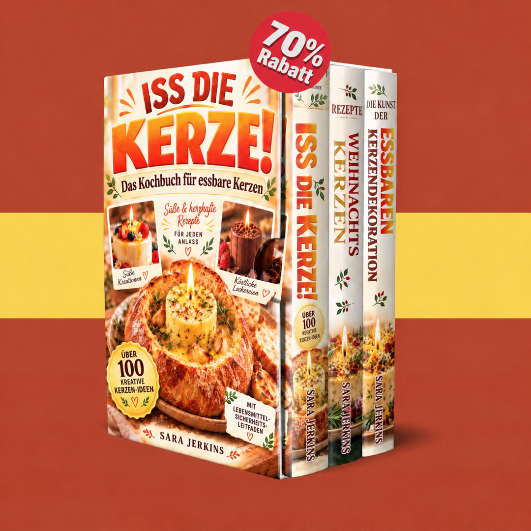 Iss die Kerze! — Kochbuch für essbare Kerzen