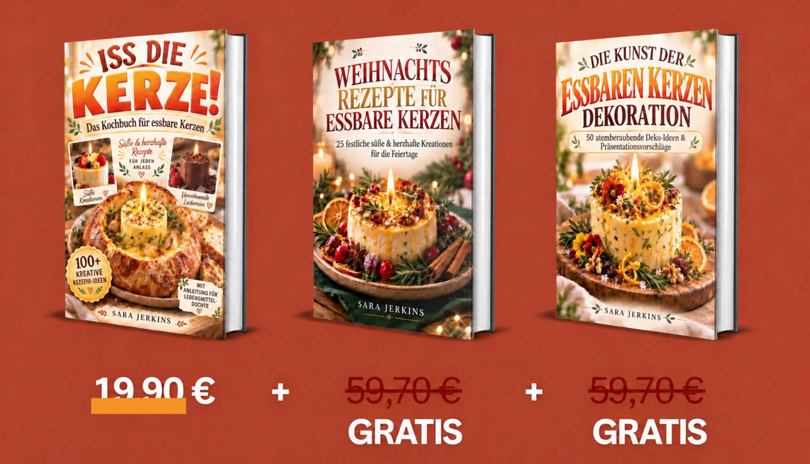 Iss die Kerze! — Kochbuch für essbare Kerzen