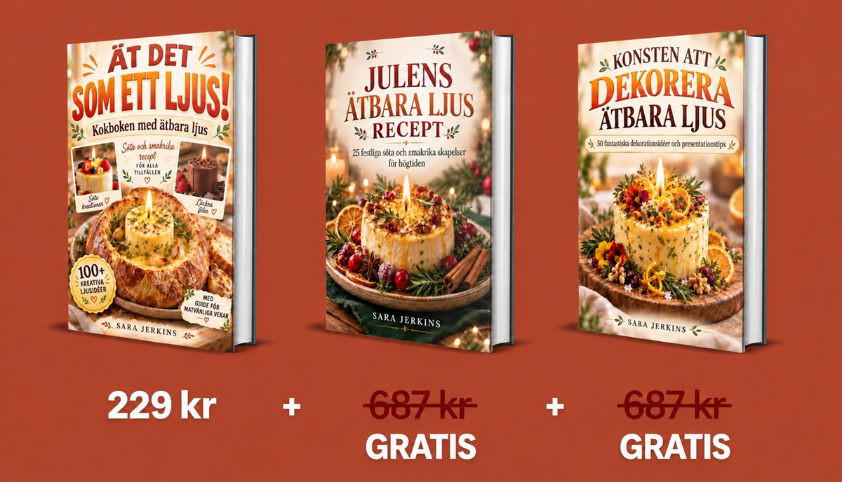 Ät ljuset! — kokbok med ätbara ljus — imagem 2