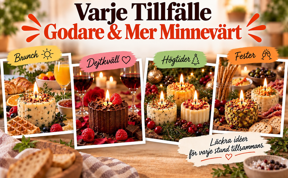 Ät ljuset! — kokbok med ätbara ljus — imagem 4
