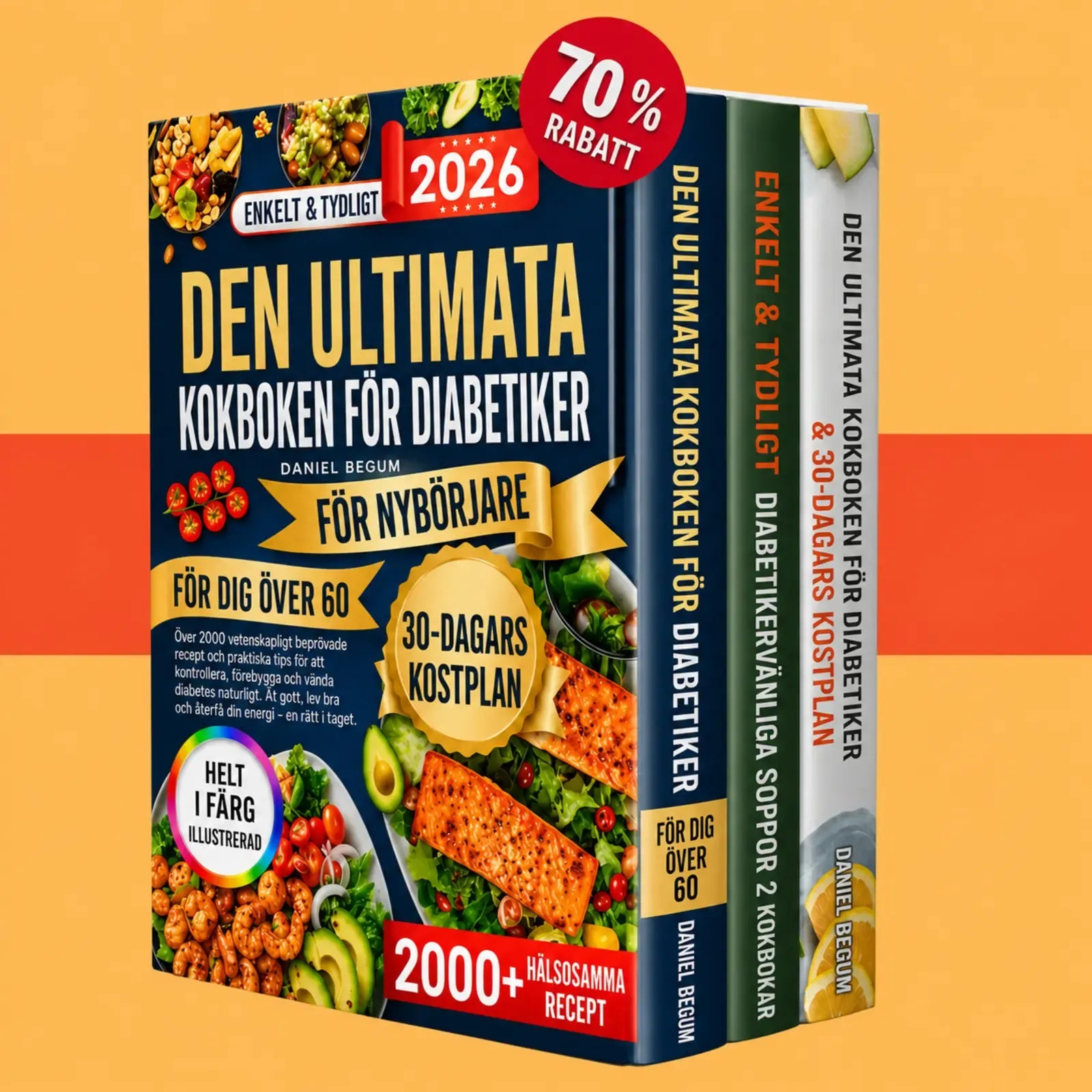 Den enklaste diabeteskosten efter 60 – produktbild