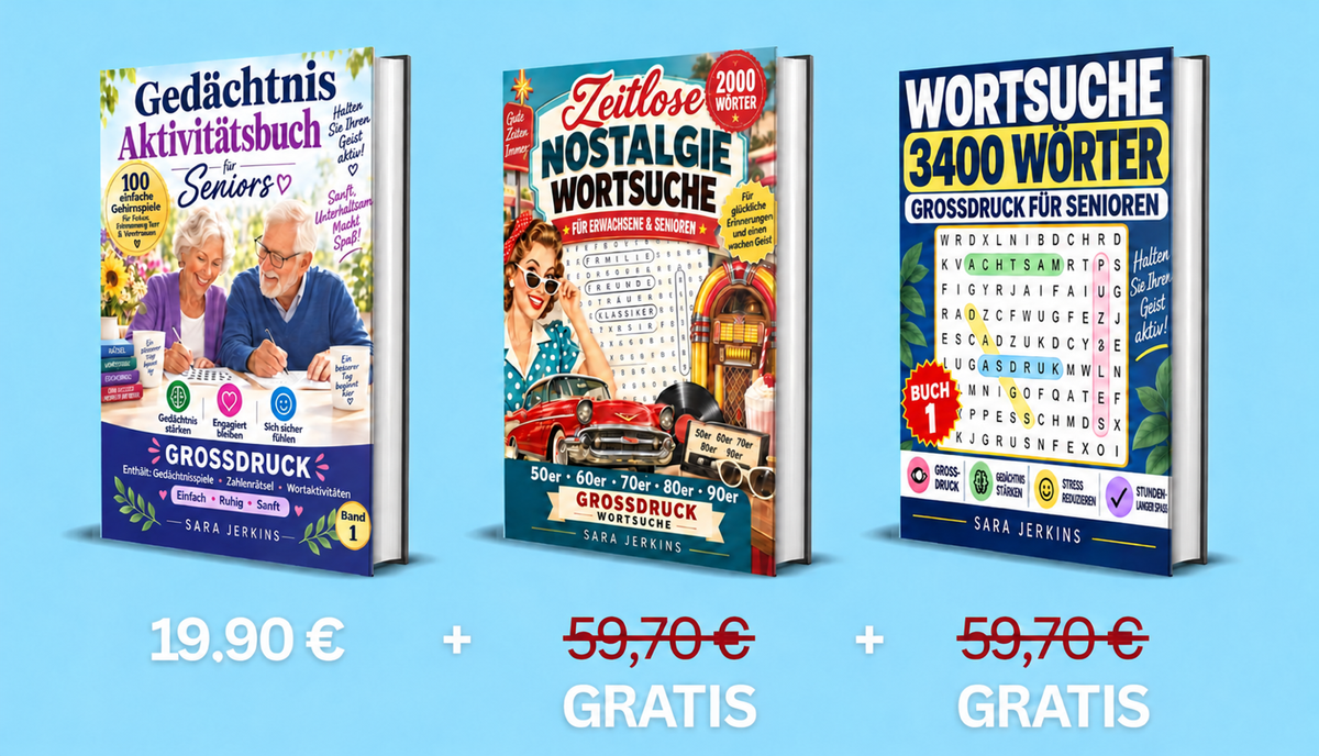 Gedächtnis-Arbeitsbuch für Senioren + 2 Boni — imagem 2