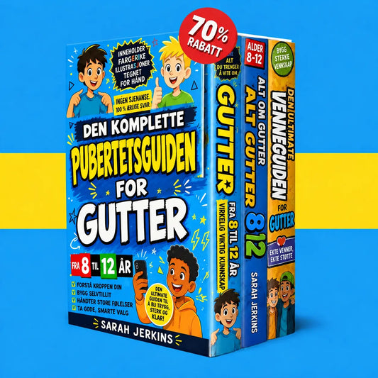 Den omfattende pubertetsguiden for gutter i alderen 8-12