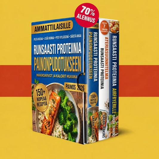 Korkeaproteiininen ruokavalio painonpudotukseen + 2 BONUSTA
